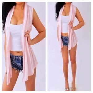 Chico's Soft Pink Knit Top